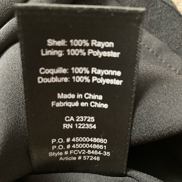 Aritzia Sunday Best lined A-line little black dress, size 2 - Picture 5 of 11